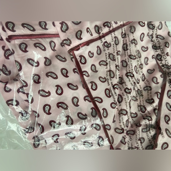 J. Crew - 2025 Cosmo cuffed pant in paisley print - Pink XS - CQ269 - NWT in Bag - Picture 5 of 7